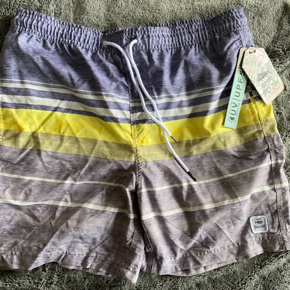Spicy Tuna Swim Trunks